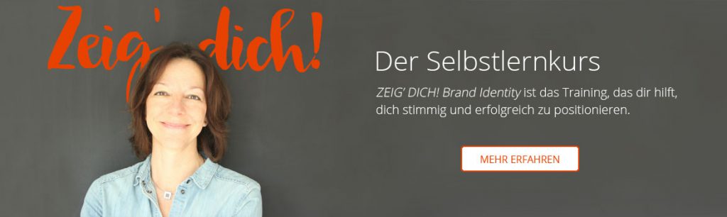 Zeig dich - der Selbstlernkurs Delicious Design