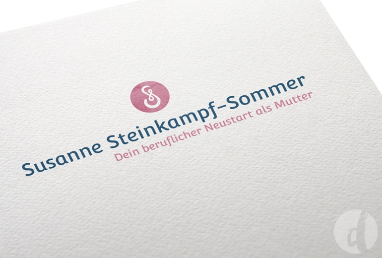 Logodesign - Branding für Berufungscoach Susanne Steinkampf - Deliciousdesign