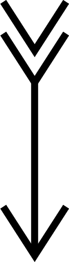 Delicious Design Pfeil 90