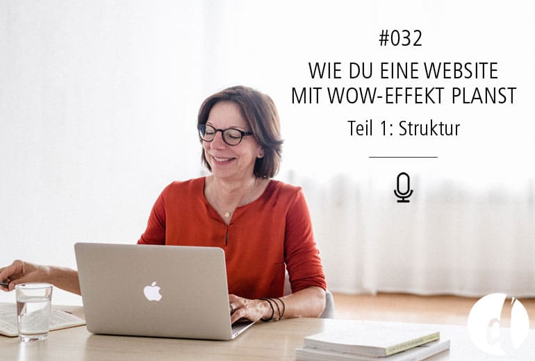 032 | Die eigene Website planen, Teil 1: Struktur
