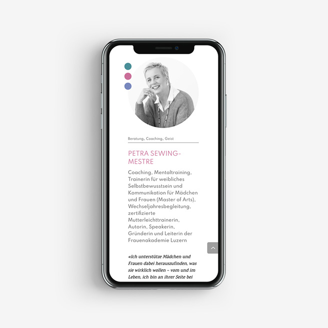 Delicious Design Frauenakademie Luzern Mobil