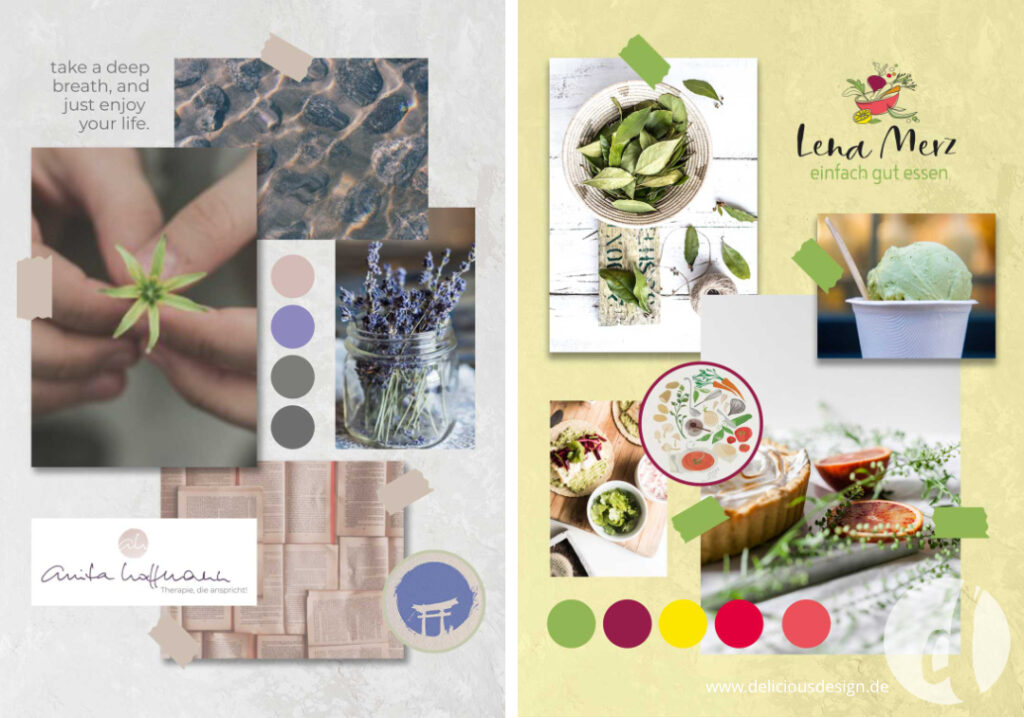 Vision Board Personal Branding Delicious Design Anita Hoffmann Lena Merz