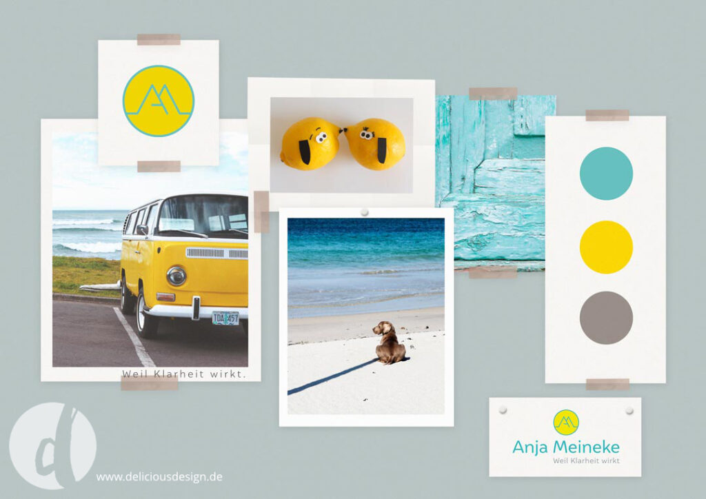 Vision Board Personal Branding Delicious Design Anja Meineke